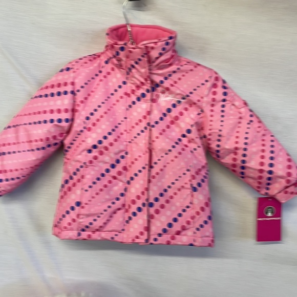 Weatherproof Girls Hooded Coat Size 2T Fuchsia - Picture 8 of 9